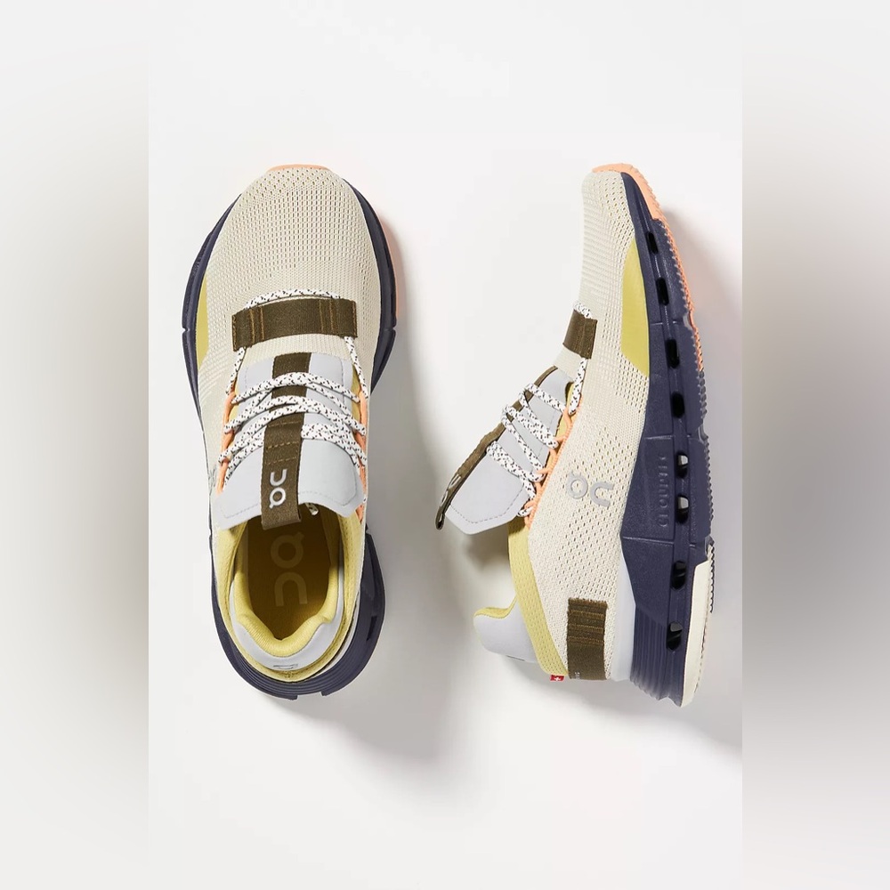 On Running Women's Sneakers in Beige, Olive, Navy & Peach